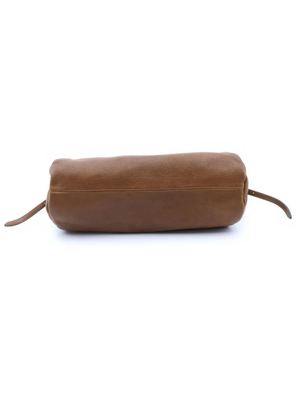Miu Miu Nappa Leather Pouch Brown